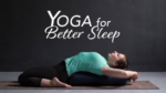 Simple Night Yoga Stretches for insomnia relief