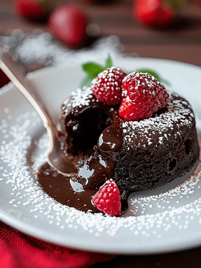 Best Homemade Chocolate Lava Cake for Dessert Lovers