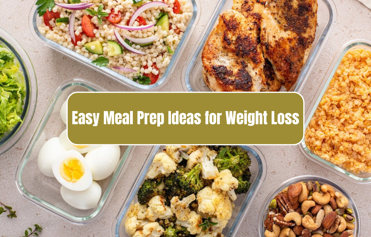 Easy Meal Prep Ideas for Weight Loss