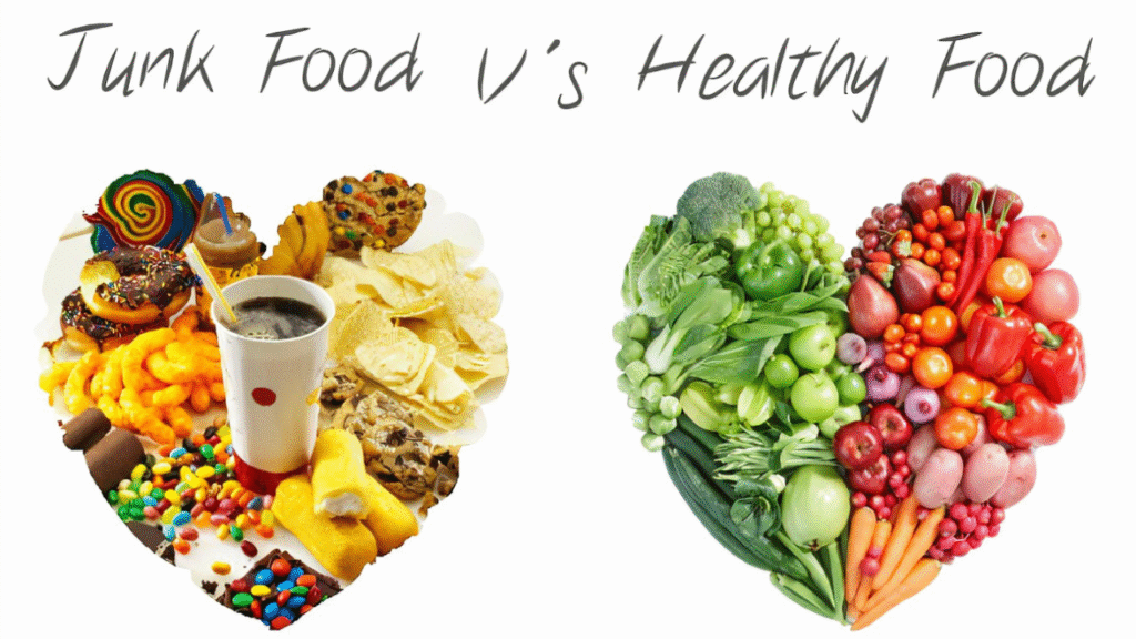Healthy eating for kids: how to say no to junk food