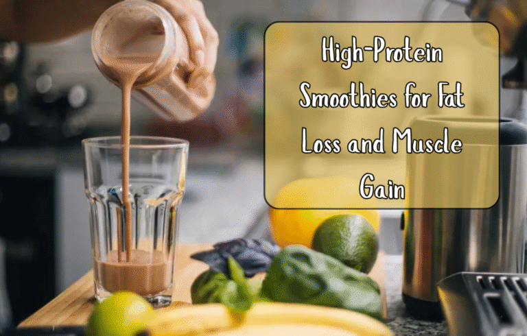 High-Protein Smoothies for Fat Loss and Muscle Gain