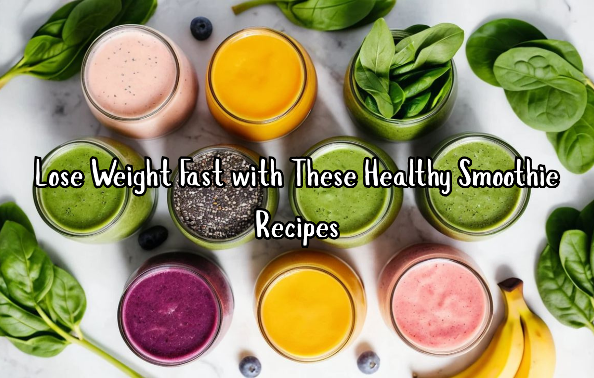 Lose Weight Fast with These Healthy Smoothie Recipes