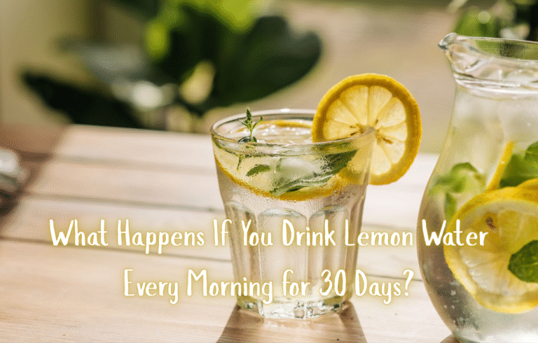 What Happens If You Drink Lemon Water Every Morning for 30 Days?