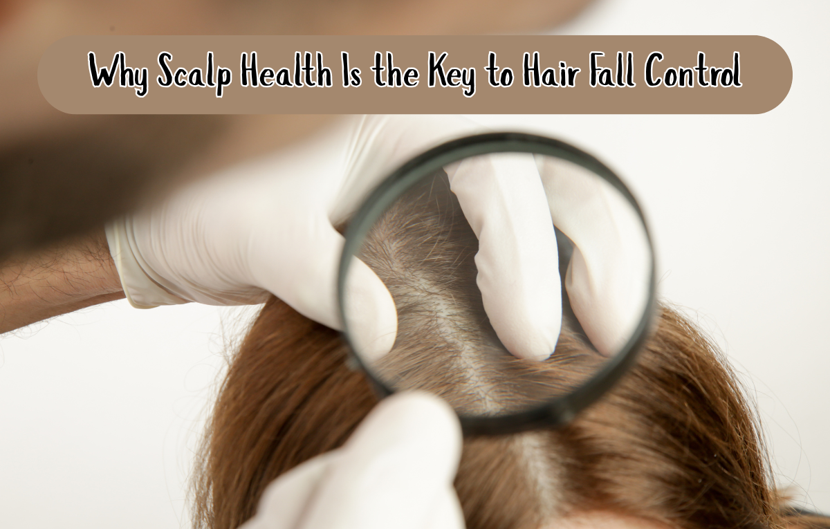 Why Scalp Health Is the Key to Hair Fall Control