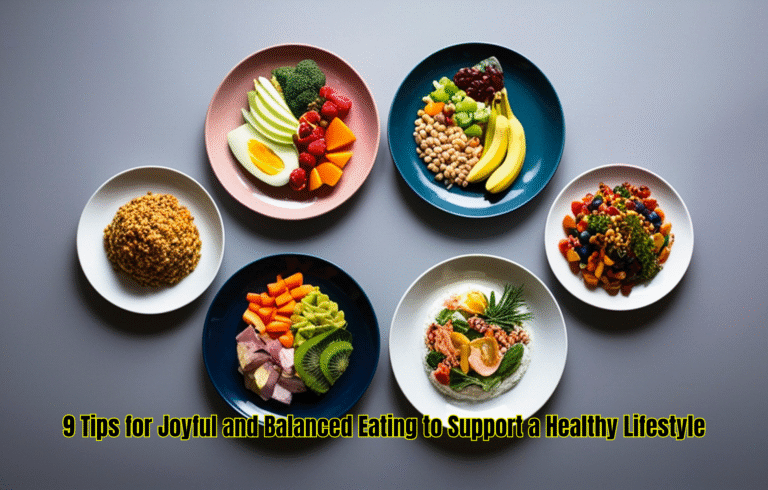 9 Tips for Joyful and Balanced Eating to Support a Healthy Lifestyle