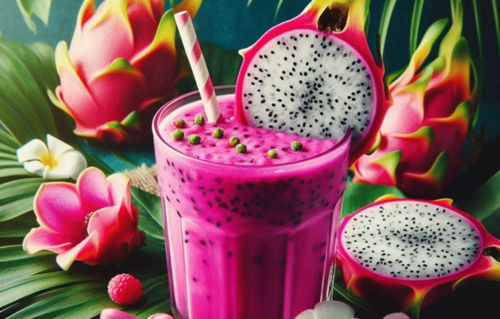 Bali Mango Dragon Fruit Smoothie: A Perfect Tropical Energy Boost