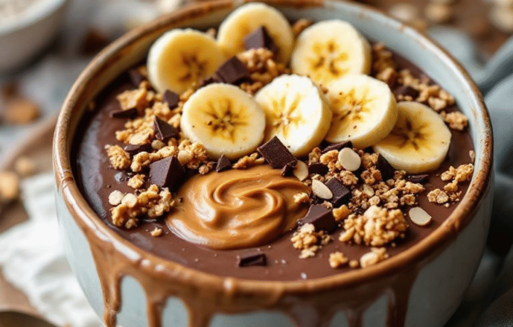Coffee Mocha Smoothie Bowl: A Perfect Blend of Energy and Flavor