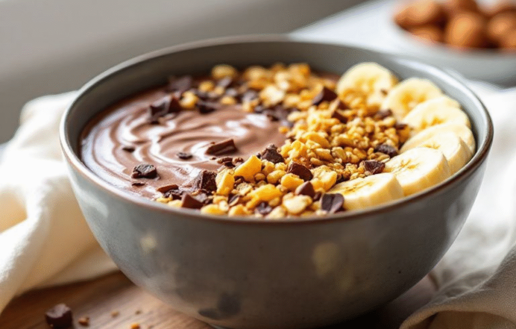 Coffee Mocha Smoothie Bowl: A Perfect Blend of Energy and Flavor
