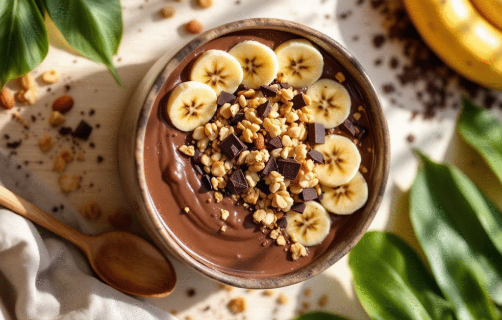 Coffee Mocha Smoothie Bowl: A Perfect Blend of Energy and Flavor