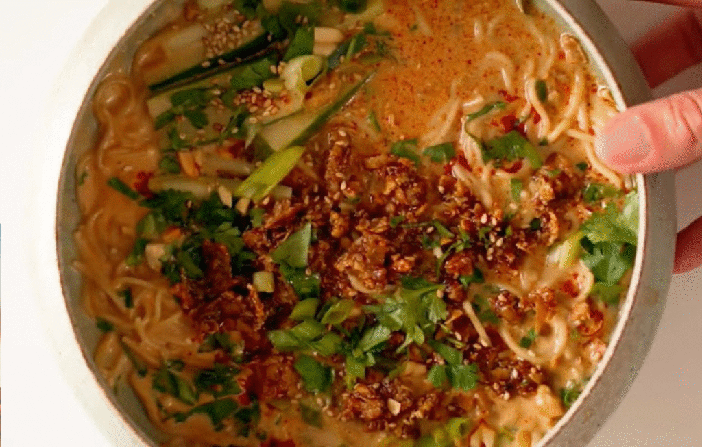 Creamy Miso Peanut Ramen Bowls You’ll Crave