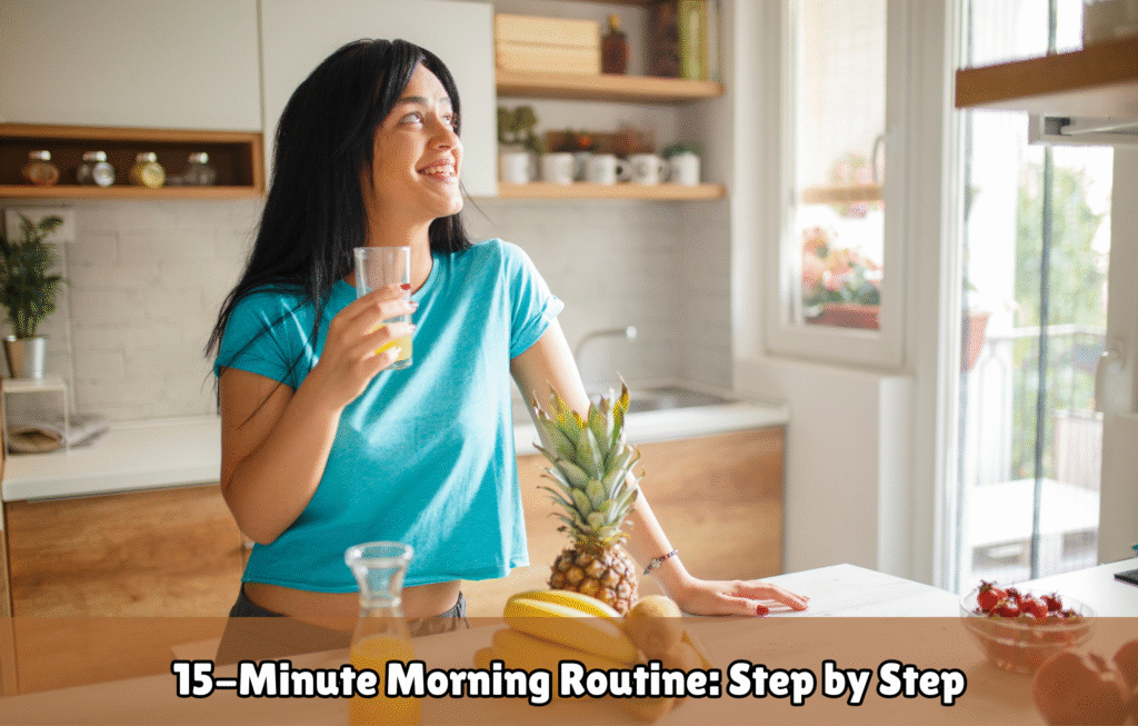 The Best 15-Minute Morning Routine for Energy, Focus & Fat Burn