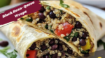 Spicy Black Bean Queso Wraps You’ll Make Weekly
