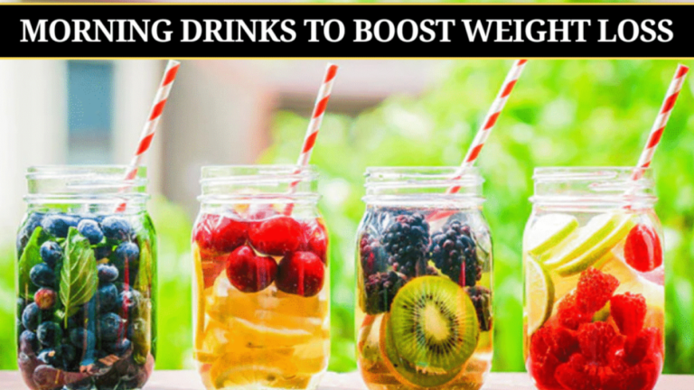 4 Morning Drinks to Boost Weight Loss on an Empty Stomach
