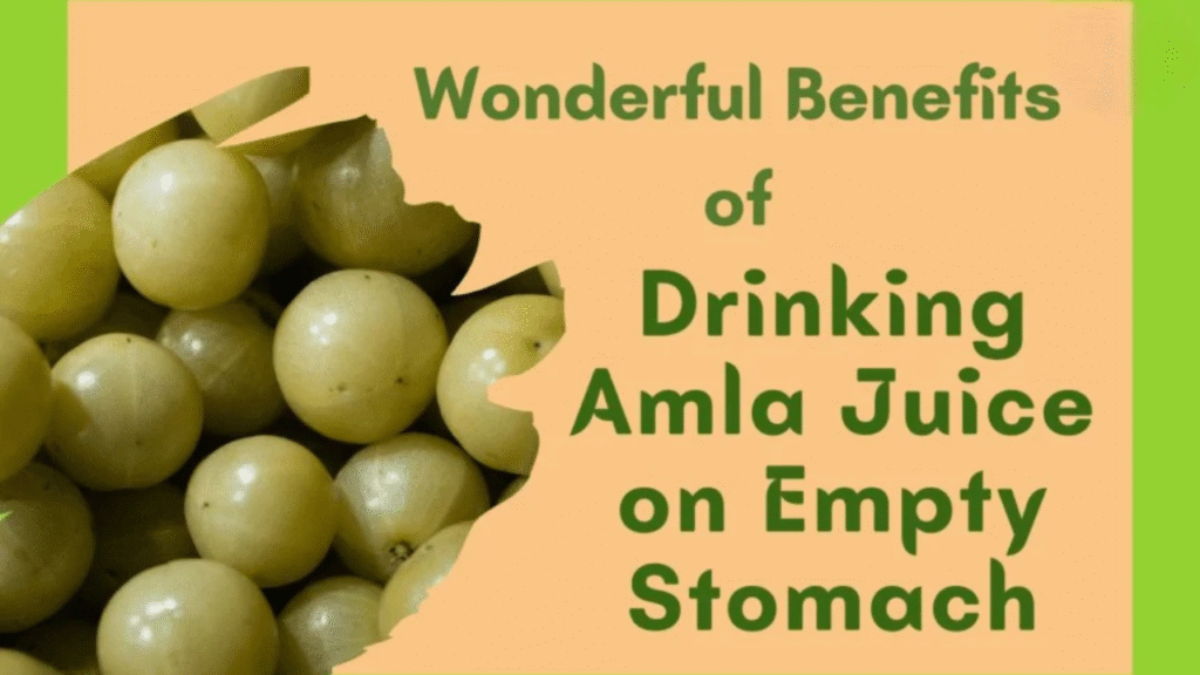 5 Amazing Health Benefits of Amla-Turmeric Water on an Empty Stomach