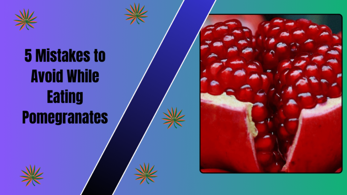 5 Mistakes to Avoid While Eating Pomegranates