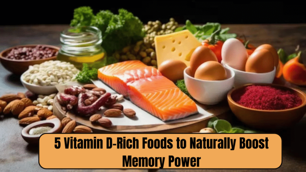 5 Vitamin D-Rich Foods to Naturally Boost Memory Power