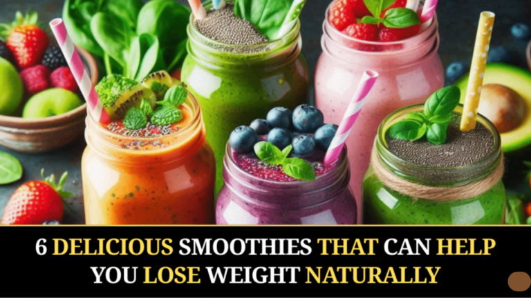 6 Delicious Smoothies That Can Help You Lose Weight Naturally