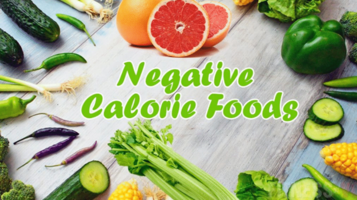7 Negative Calorie Foods That Help Burn Fat Naturally