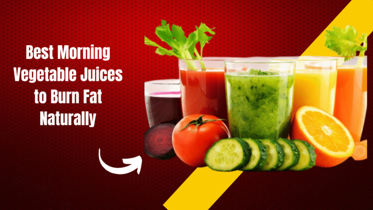 Best Morning Vegetable Juices to Burn Fat Naturally