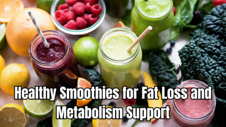 Healthy Smoothies for Fat Loss and Metabolism Support