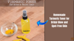 Homemade Turmeric Toner for Bridal Glow and Spot-Free Skin