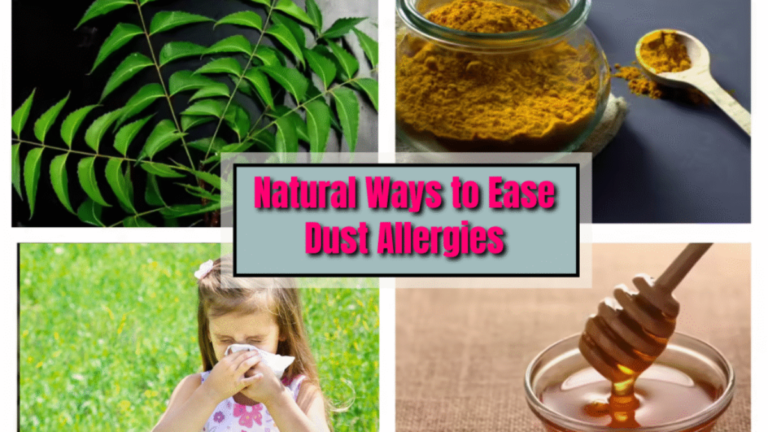 Simple Natural Ways to Ease Dust Allergies in Children at Home