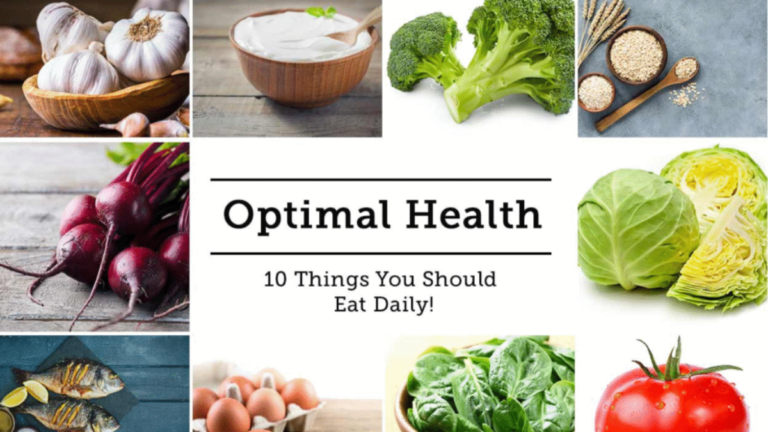 Top 10 Healthy Foods to Eat Every Day for Optimal Nutrition