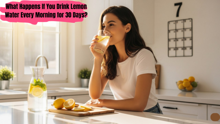 What Happens If You Drink Lemon Water Every Morning for 30 Days?
