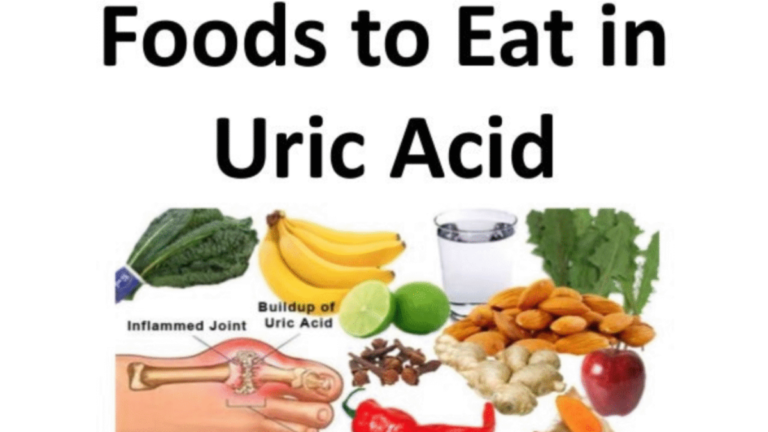 Control Uric Acid with These 7 Powerful Foods